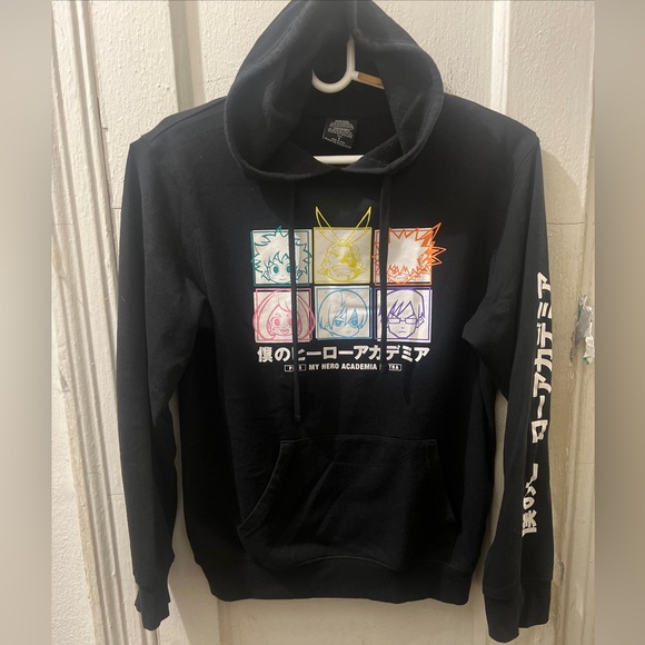 My Hero Academia Pullover Hoodie Sweatshirt Sz Small Anime Excellent Condition - Picture 7 of 8